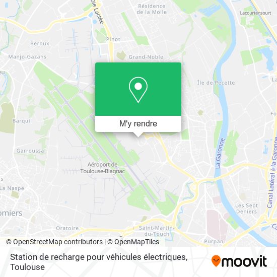 Station de recharge pour véhicules électriques plan