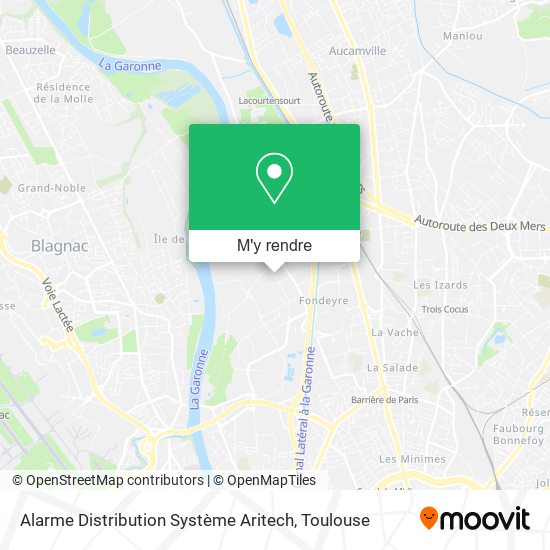 Alarme Distribution Système Aritech plan