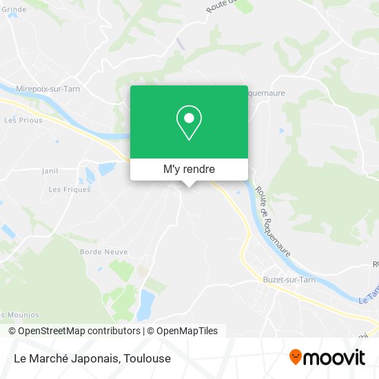 Le Marché Japonais plan