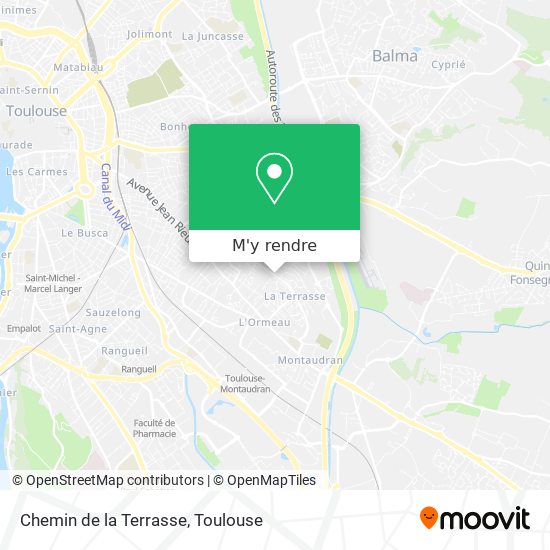 Chemin de la Terrasse plan