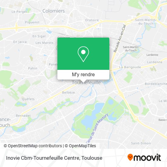 Inovie Cbm-Tournefeuille Centre plan