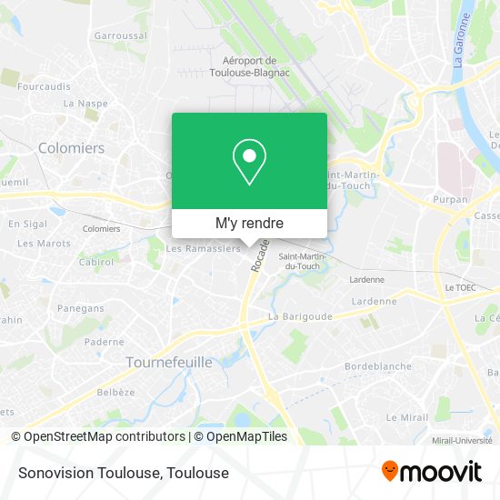 Sonovision Toulouse plan