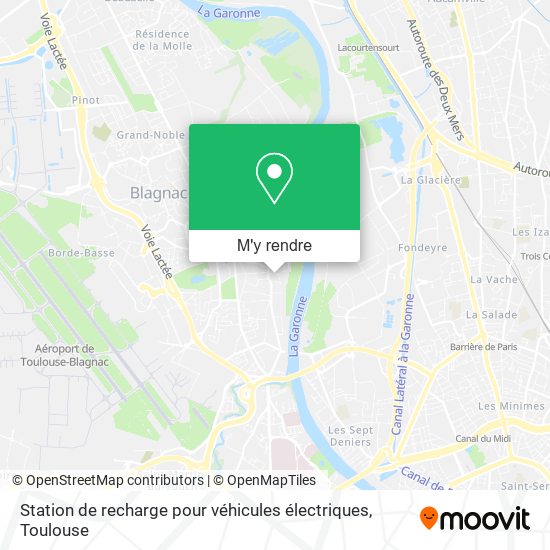 Station de recharge pour véhicules électriques plan