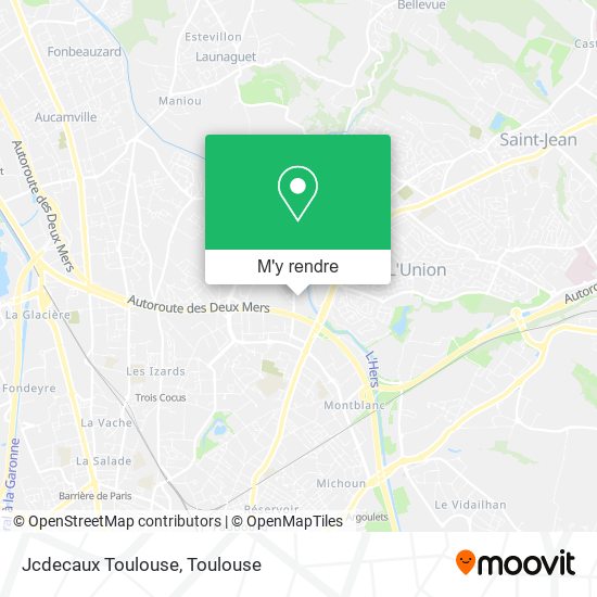 Jcdecaux Toulouse plan