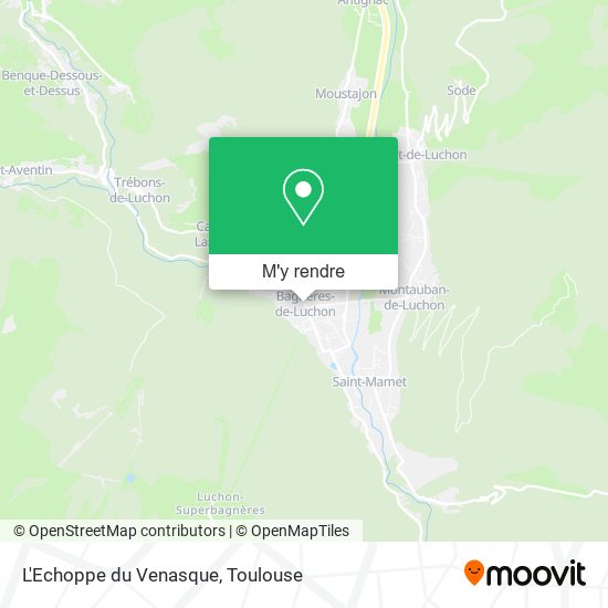 L'Echoppe du Venasque plan