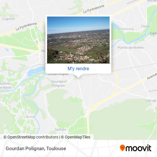Gourdan Polignan plan