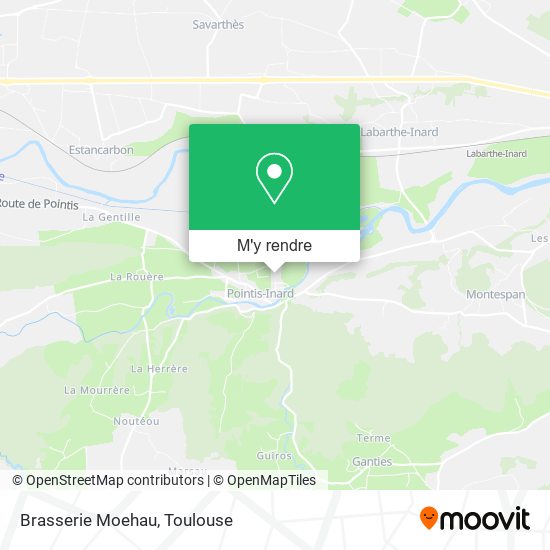 Brasserie Moehau plan