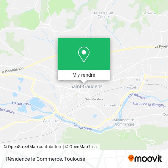 Résidence le Commerce plan