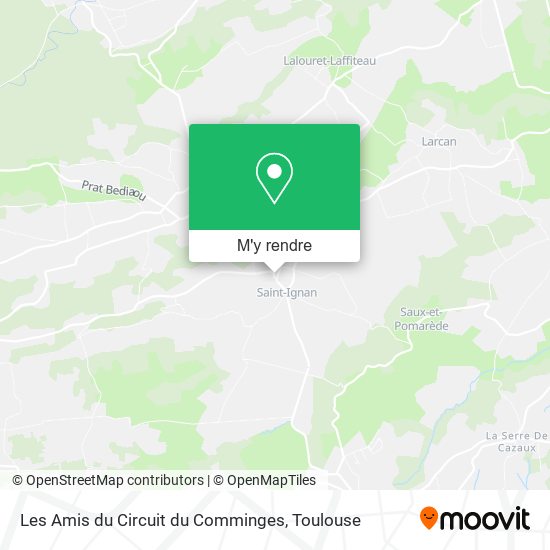 Les Amis du Circuit du Comminges plan