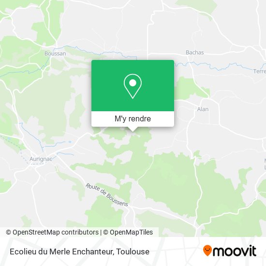 Ecolieu du Merle Enchanteur plan