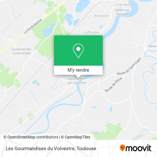 Les Gourmandises du Volvestre plan