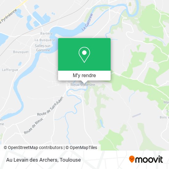 Au Levain des Archers plan