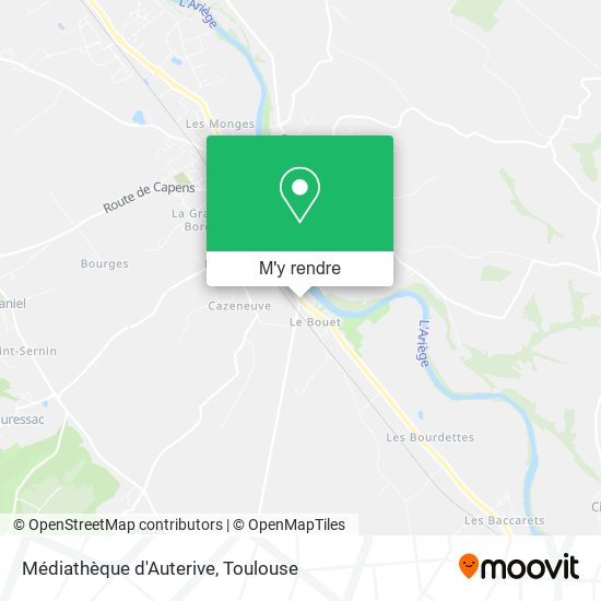 Médiathèque d'Auterive plan