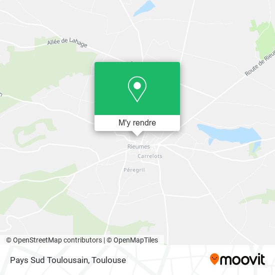 Pays Sud Toulousain plan