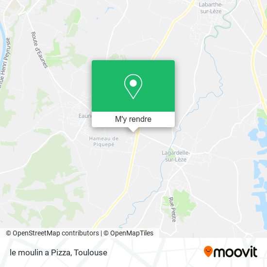 le moulin a Pizza plan
