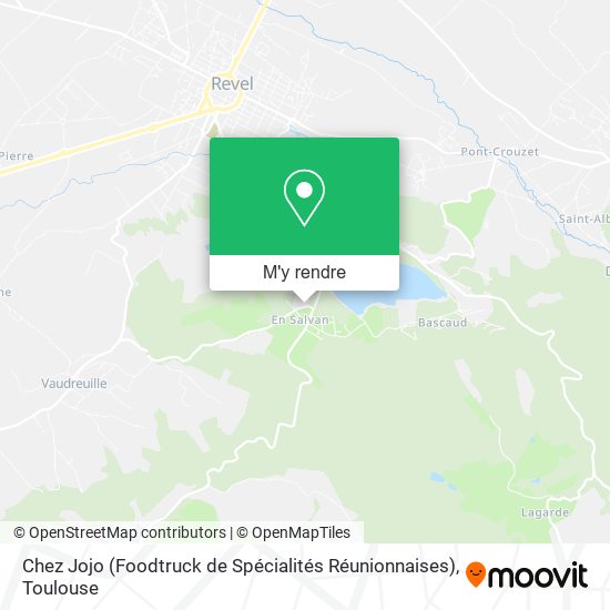 Chez Jojo (Foodtruck de Spécialités Réunionnaises) plan