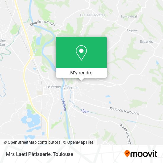 Mrs Laeti Pâtisserie plan