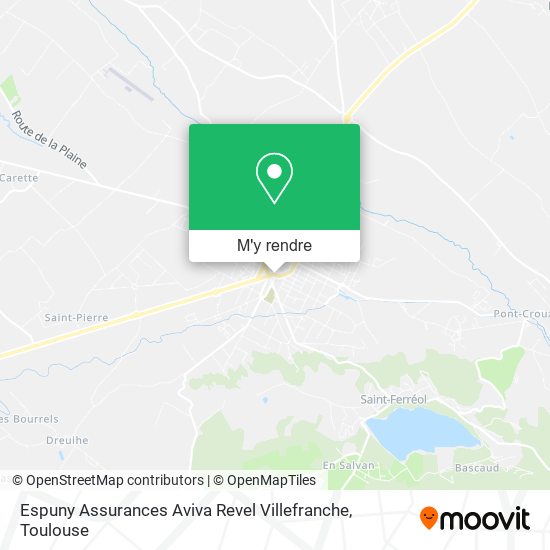 Espuny Assurances Aviva Revel Villefranche plan