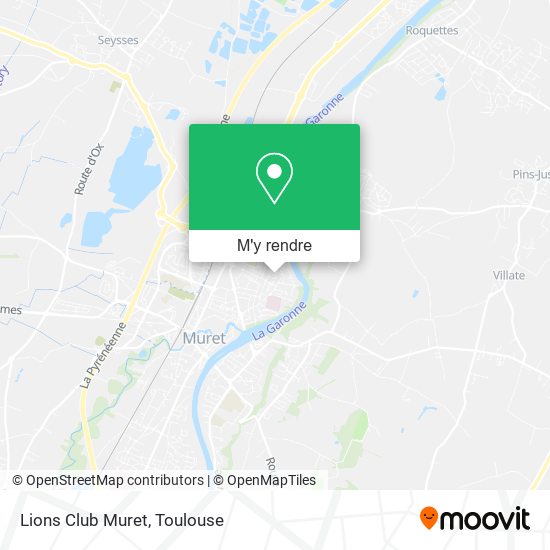 Lions Club Muret plan