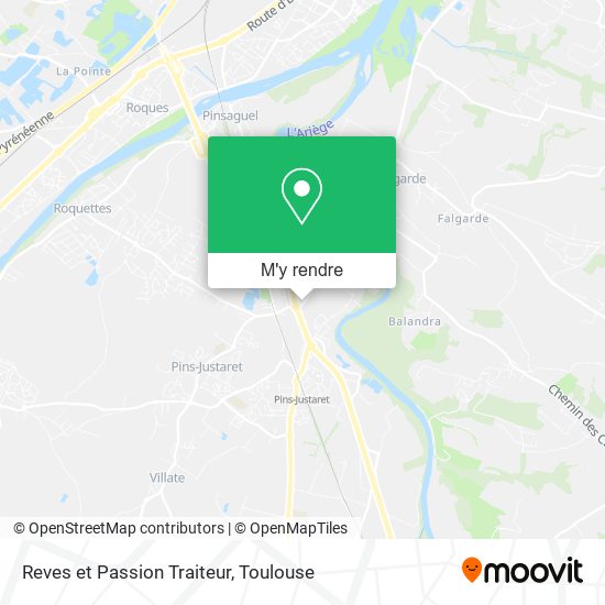 Reves et Passion Traiteur plan