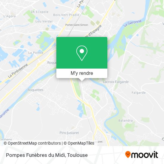 Pompes Funèbres du Midi plan