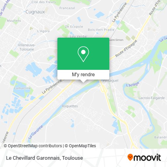 Le Chevillard Garonnais plan