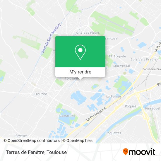 Terres de Fenêtre plan