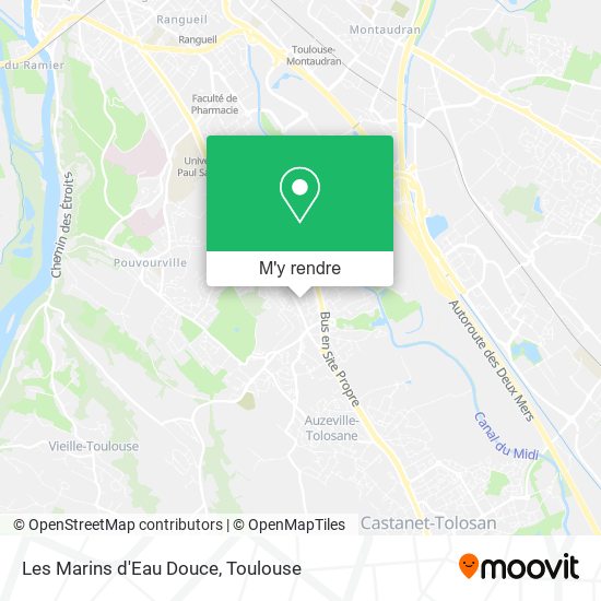 Les Marins d'Eau Douce plan