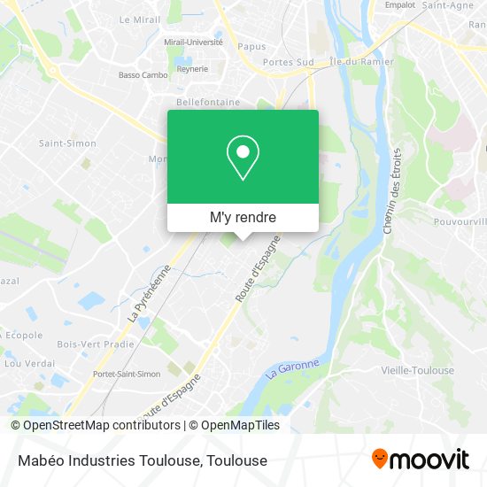 Mabéo Industries Toulouse plan