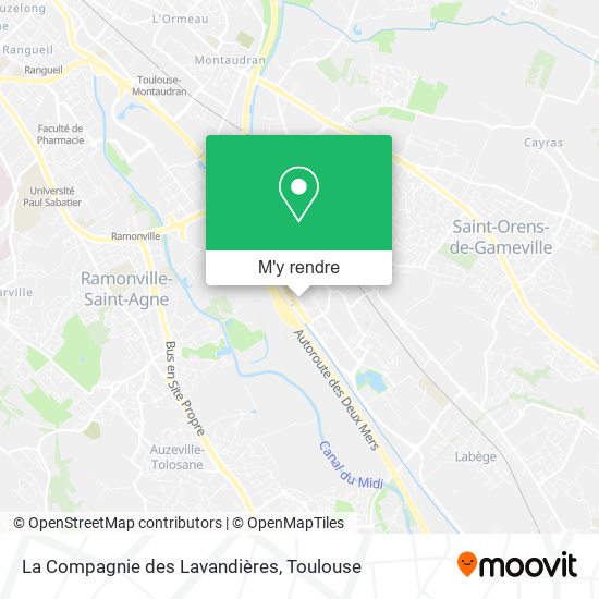 La Compagnie des Lavandières plan