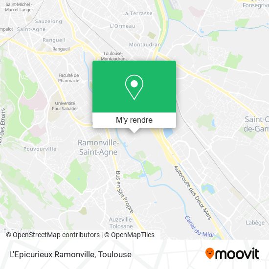 L'Epicurieux Ramonville plan