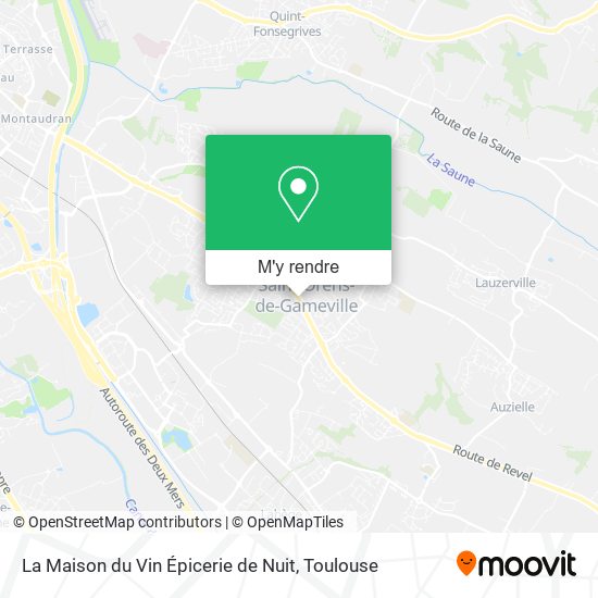 La Maison du Vin Épicerie de Nuit plan