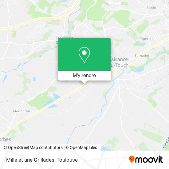 Mille et une Grillades plan