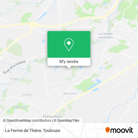 La Ferme de Thière plan