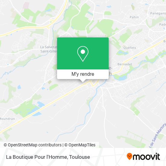 La Boutique Pour l'Homme plan