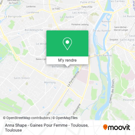 Anna Shape - Gaines Pour Femme - Toulouse plan