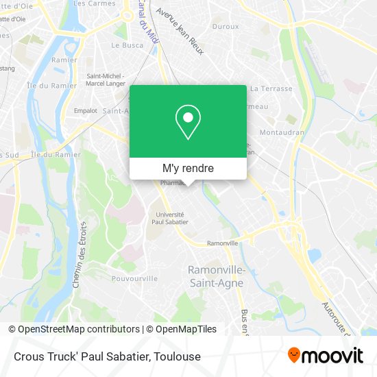 Crous Truck' Paul Sabatier plan