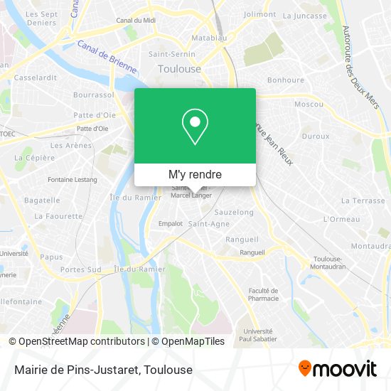 Mairie de Pins-Justaret plan