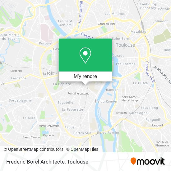Frederic Borel Architecte plan