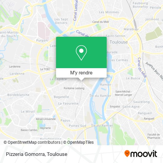 Pizzeria Gomorra plan