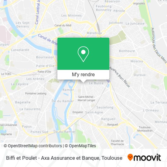 Biffi et Poulet - Axa Assurance et Banque plan