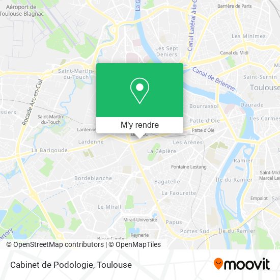 Cabinet de Podologie plan