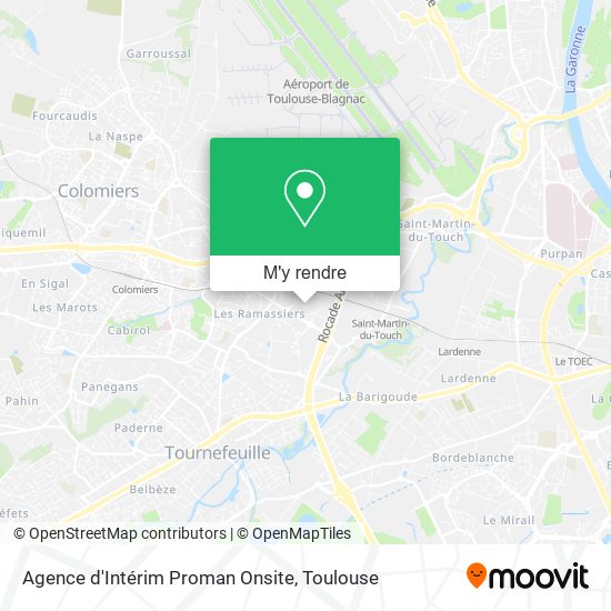 Agence d'Intérim Proman Onsite plan