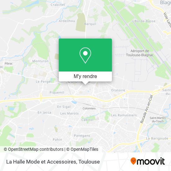 La Halle Mode et Accessoires plan