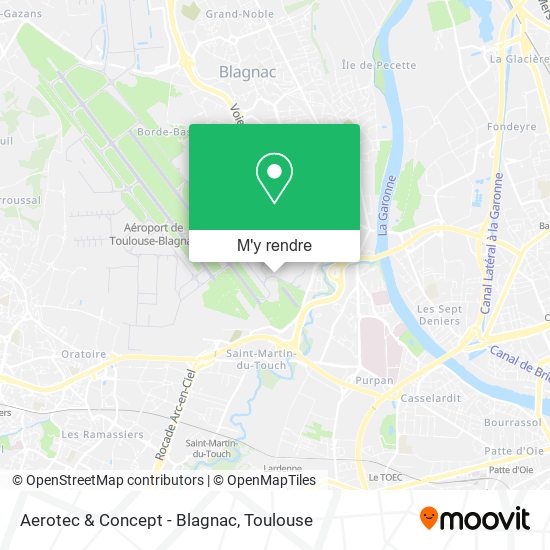 Aerotec & Concept - Blagnac plan