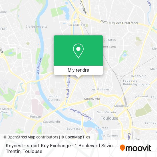 Keynest - smart Key Exchange - 1 Boulevard Silvio Trentin plan
