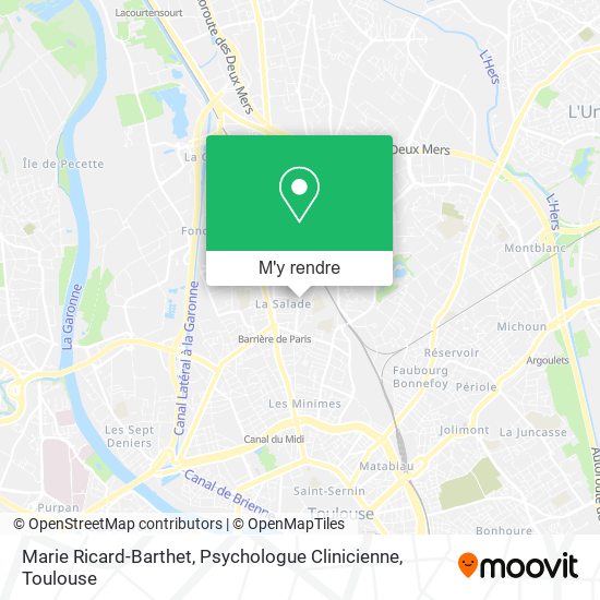 Marie Ricard-Barthet, Psychologue Clinicienne plan