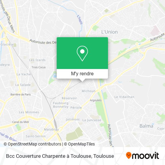 Bcc Couverture Charpente à Toulouse plan