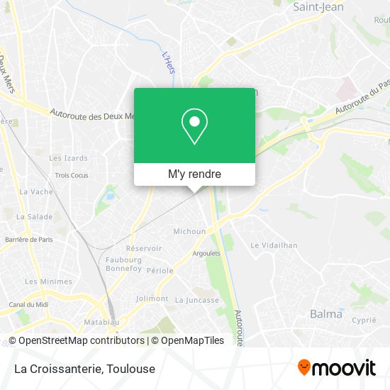 La Croissanterie plan