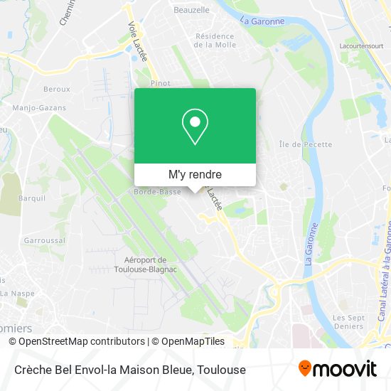 Crèche Bel Envol-la Maison Bleue plan